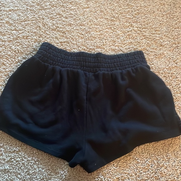 Victoria’s Secret Pink Black Drawstring Short Shorts Size Small - Picture 2 of 4